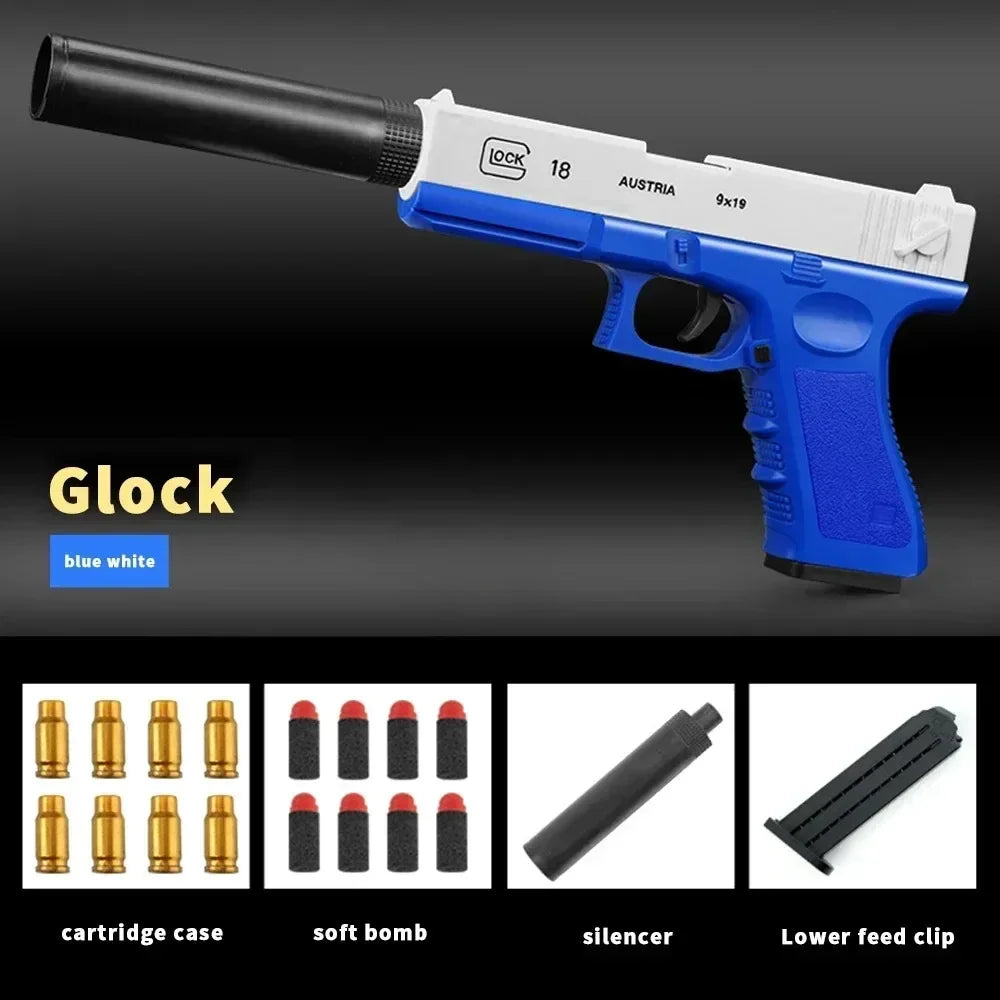 Super Shooter Fidget Blaster - Glock Pistol