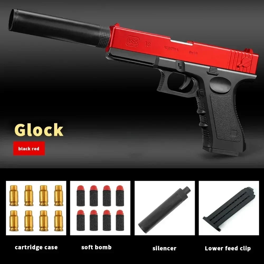 Super Shooter Fidget Blaster - Glock Pistol