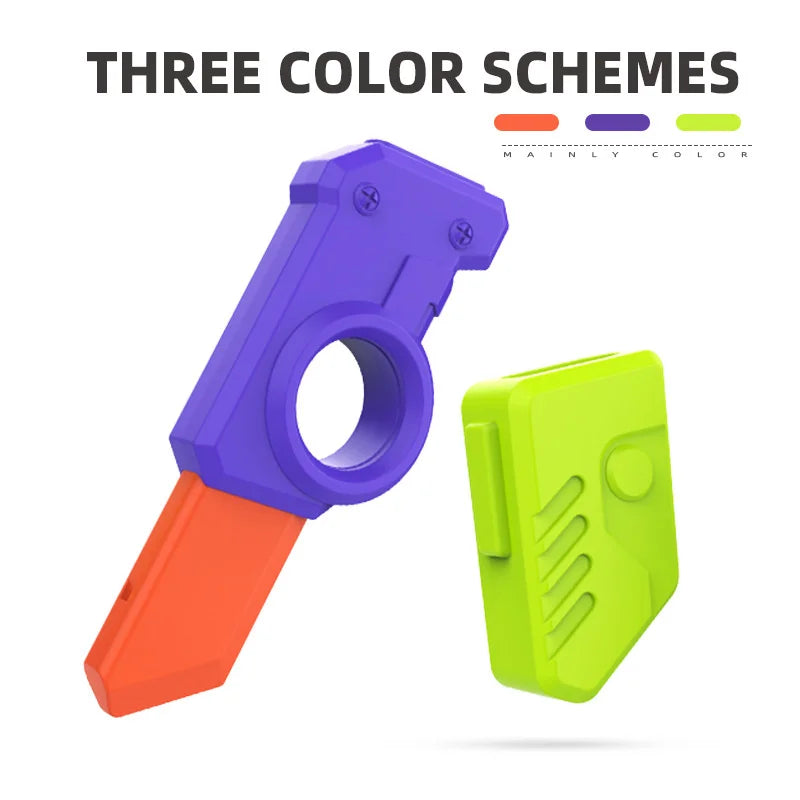 Super Shooter Fidget - Pistol | FREE FIDGET KNIFE WITH 2 PISTOLS