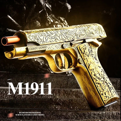 Super Shooter Fidget Gun - Golden M1911