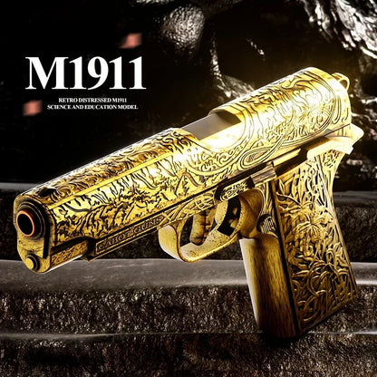 Super Shooter Fidget Gun - Golden M1911